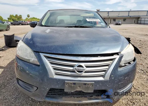 2014 Nissan Sentra S z USA, uszkodzony, nr VIN 3N1AB7AP4EY314110